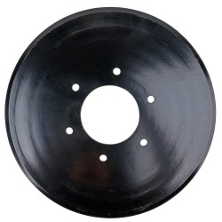 Disco piano liscio per frangizolle Ã˜ 400mm spessore di 6mm con fori cilindrici