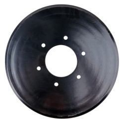 Disco piano liscio per frangizolle Ã˜ 400mm spessore di 6mm con fori cilindrici