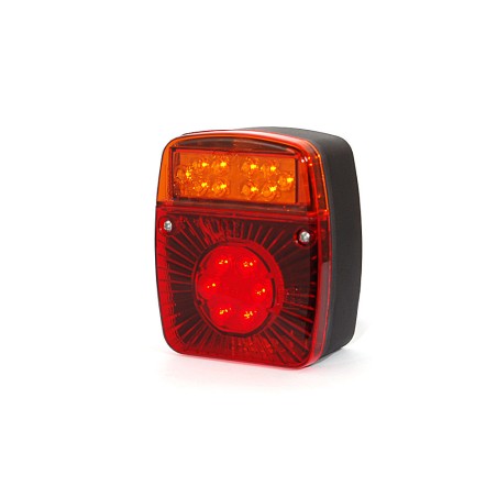 Fanale posteriore LED dx 12-24V 121x56x101mm