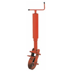 Servotimone con ruota d'appoggio a molla e ribaltamento semiautomatico Ama portata 1500kg
