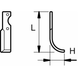 Zappa sx L 217,H 80,foro 10,5