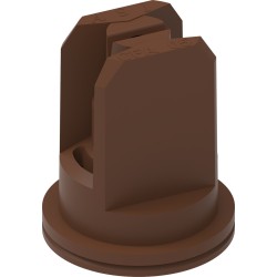 Ugello antideriva ad induzione d'aria marrone in plastica