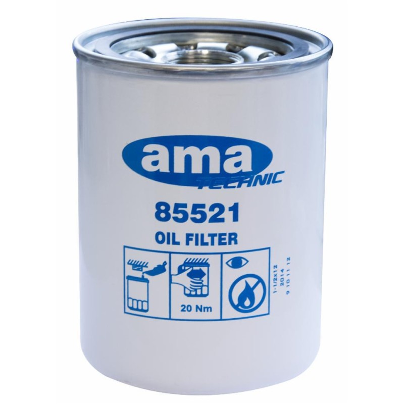 Filtro olio motore adattabile al riferimento originale John Deere RE57394