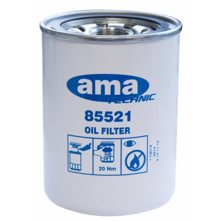 Filtro olio motore adattabile al riferimento originale John Deere RE57394
