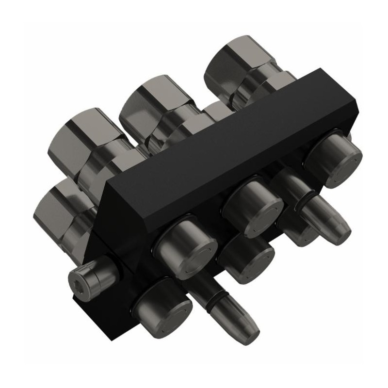Piastra multiconnessione parte mobile da 1/2" 4 linee Faster
