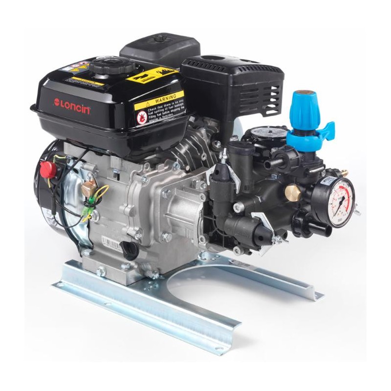 Gruppo motopompa MC25 a 2 membrane con motore Loncin