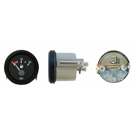 Indicatore livello carburante analogico 0-4/4 Ã˜52 12V