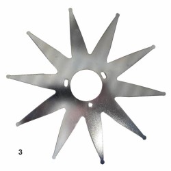 Disco decespugliatore a stella - per reciprocatore 90040