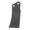 Zappa sx adattabile Breviglieri,Valpadana,piatto 70x6,foro 12,5