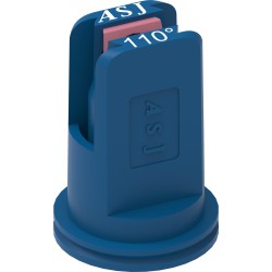 Ugello a ventaglio antideriva con inserto in ceramica blu Ã˜ 1mm