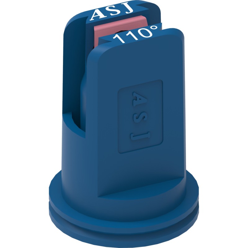 Ugello a ventaglio antideriva con inserto in ceramica blu Ã˜ 1mm