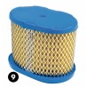 Filtro aria 90x76x57mm