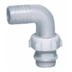 Raccordo portagomma curvo in 3 pezzi Ã˜ 25