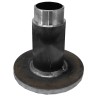 Semidistanziale lungo 5C4032 foro quadro 33mm