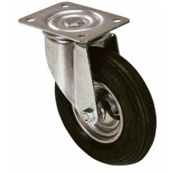 Ruota pneumatica Ã˜ 260mm con supporto girevole