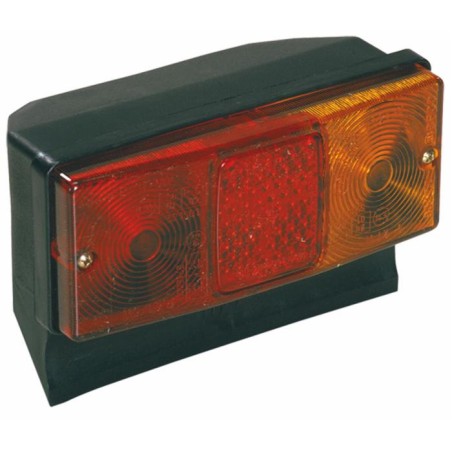 Fanale posteriore alogeno destro 160x67mm 4 funzioni luminose