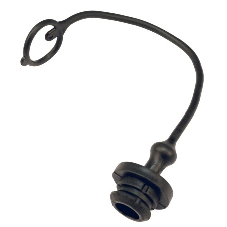 Tappo parapolvere Faster di colore nero per innesti rapidi femmina da M1/2"