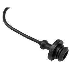 Tappo parapolvere Faster di colore nero per innesti rapidi femmina da M1/2"