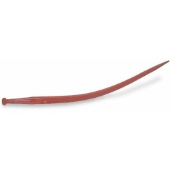 Punta curva per forca letame Ã¸ 36mm lunghezza 600mm