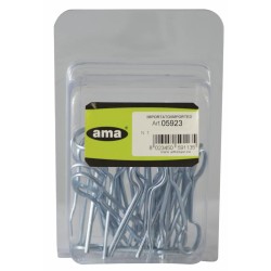 Confezione 20 coppiglie a forcella Ã¸3x1,5mm