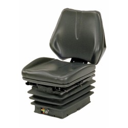 Sedile Small in sky nero con sospensione pneumatica