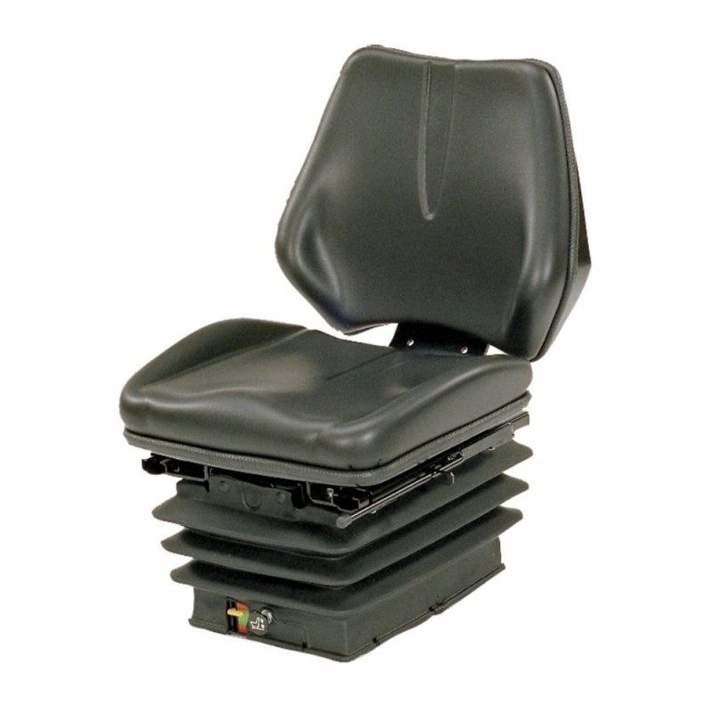 Sedile Small in sky nero con sospensione pneumatica