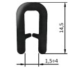 Guarnizione coprilamiera fino a 4mm (20 mt)