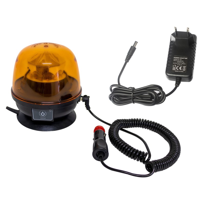 Lampeggiante LED a batteria 12-24V 28W