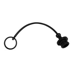 Tappo per innesto rapido nero femmina da M1/2"