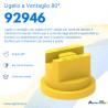 Ugello a ventaglio con angolo ad 80Â° EF08002