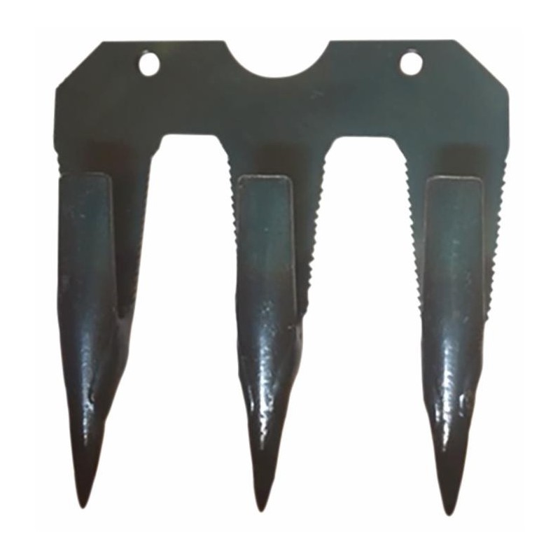 Dente triplo originale Bcs modello Gribaldi & Salvia Duplex adattabile 59027859 e 59028932