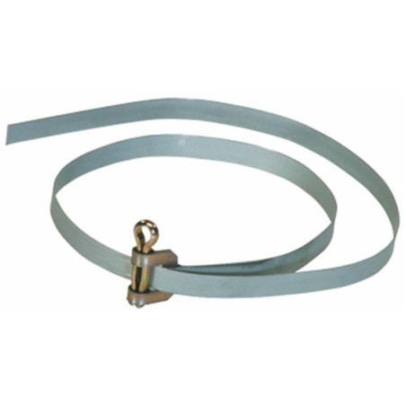 Fascetta a nastro metallico con coppiglia 600x9