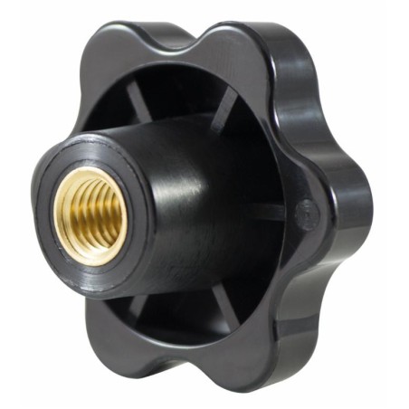 Volantino a 6 lobi femmina Ã˜ 90mm boccola cieca M12