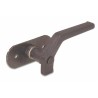 Manigli chiusura finestrino sinistra con flangia di fissaggio zincata