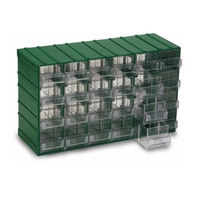 Cassettiera 382x230x148 con 24 cassetti