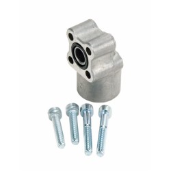 Flangia per  pompa oleodinamica 4 fori 1/2â€ interasse 30mm