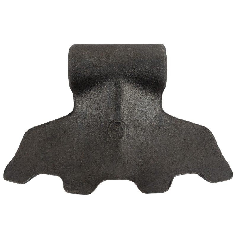 Mazza trincia dentata 155x85mm attacco 70mm e foro 16,5mm