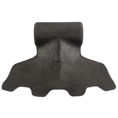 Mazza trincia dentata 155x85mm attacco 70mm e foro 16,5mm