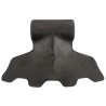 Mazza trincia dentata 155x85mm attacco 70mm e foro 16,5mm