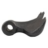 Mazza trincia dentata 155x85mm attacco 70mm e foro 16,5mm