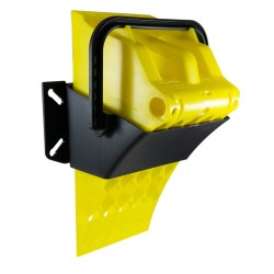 Porta cuneo ferma ruota con raggio 460mm nero