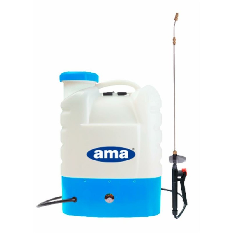 Pompa a spalla da 16L con batteria piombo ricaricabile