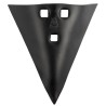 Vomerina Ama per tiller con 3 fori da 14,5mm e uno spessore di 8mm
