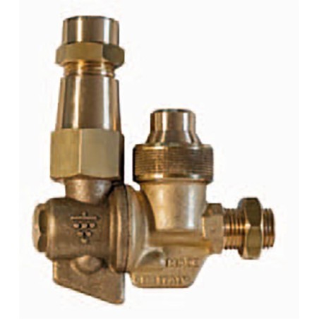 Getto singolo regolabile con antigoccia