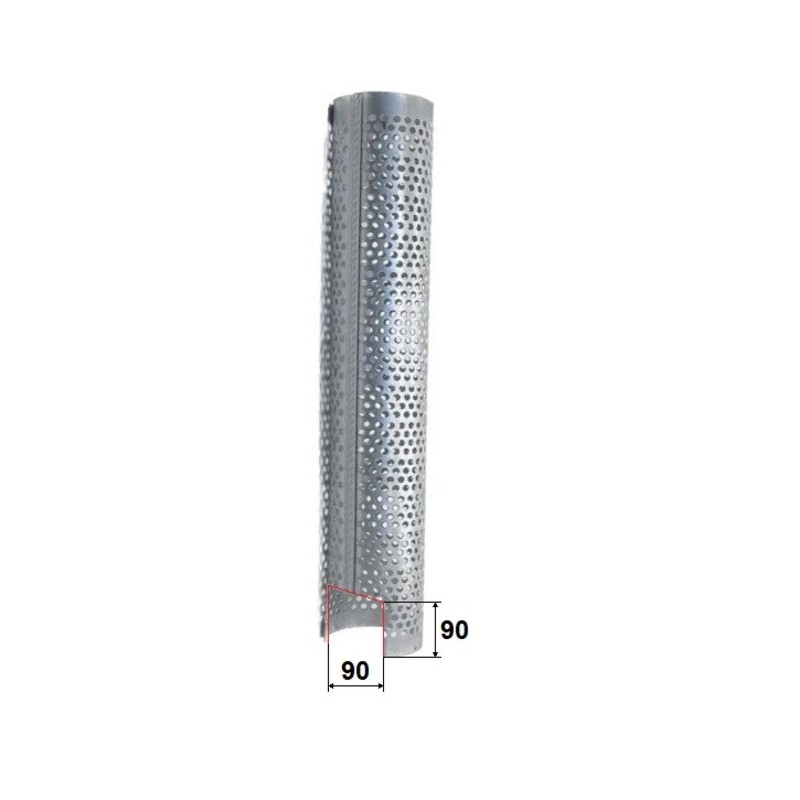 Griglia antiscottatura marmitta Ã˜ 130mm altezza 830mm