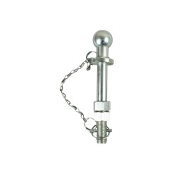 Perno di traino a sfera non omologato Ã¸25x190mm