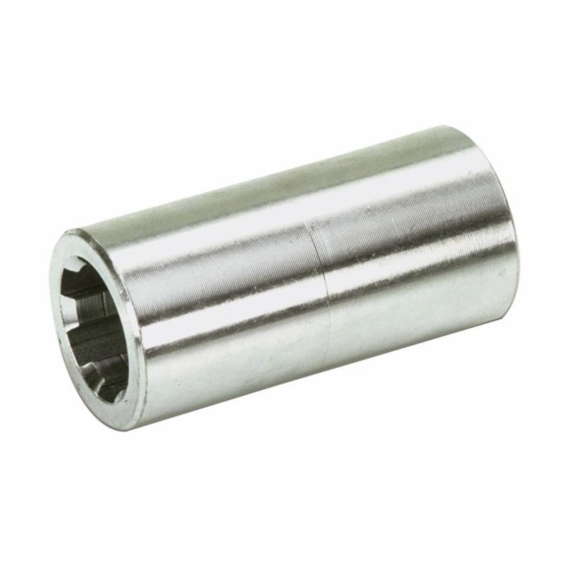 Bussola scanalata Ã˜ 60mm con profilo interno 1"3/4 con 6 scanalature e lunghezza 130mm