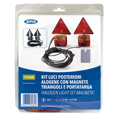Kit magnetico posteriore 7/2,5m