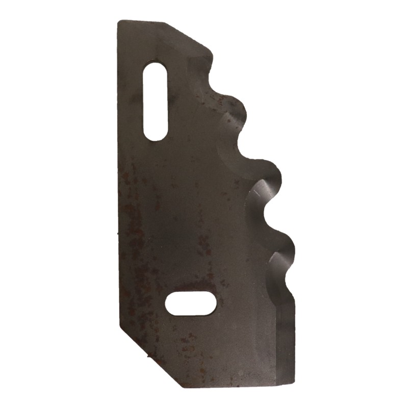 Coltello sinistro per carromiscelatore 189x90x5mm adattabile a Sgariboldi, Giglioli, Storti