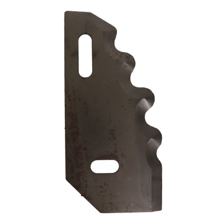 Coltello sinistro per carromiscelatore 189x90x5mm adattabile a Sgariboldi, Giglioli, Storti
